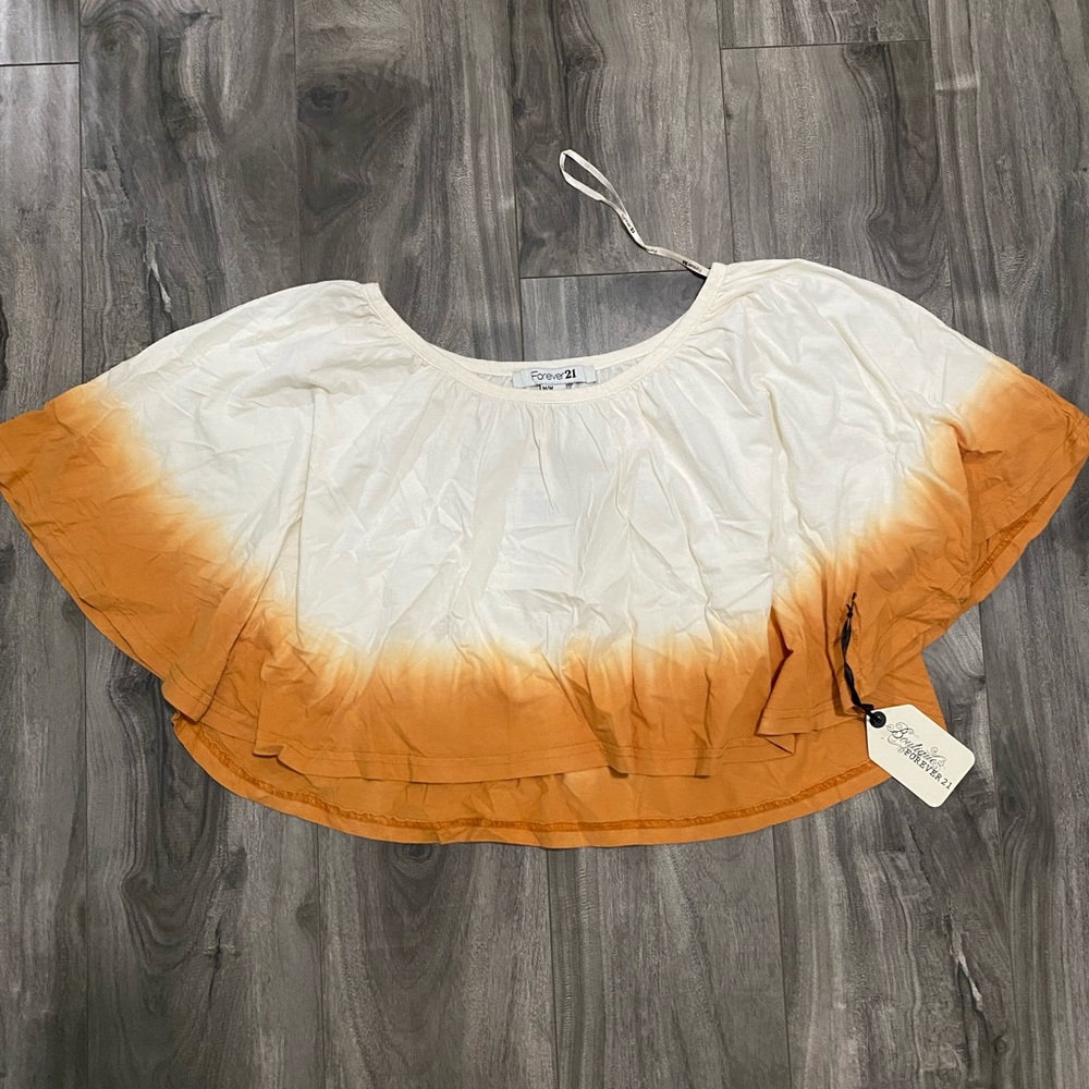 Tie-dyed top